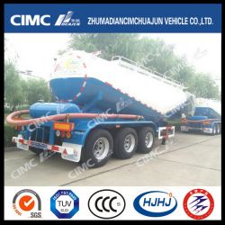 V-Type Cimc Huajun 3axle 30cbm Cement Tanker