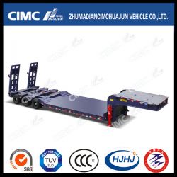 14.5m 3line 6axle Lowbed Semi-Trailer with Concave Beam