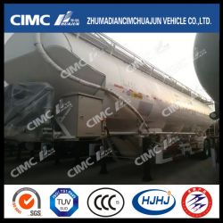 Cimc Huajun 45-60cbm 3axle Flour/Powder Tanker