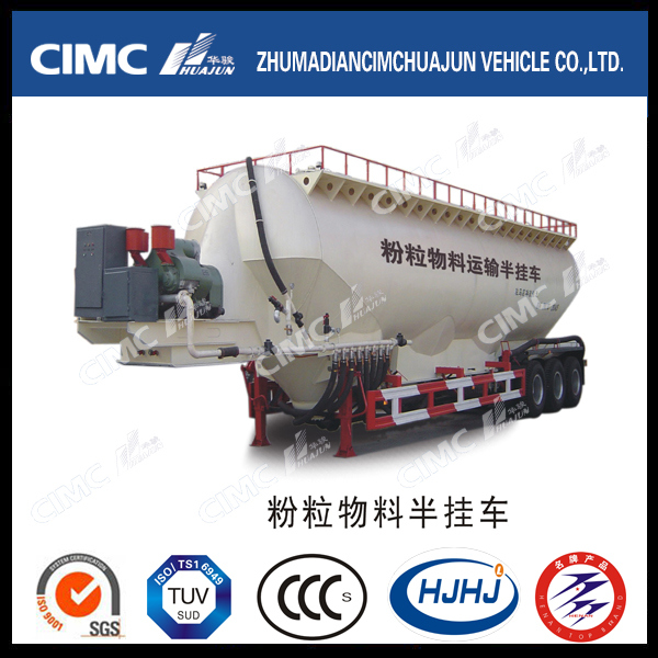 45cbm Vertical Type Bulk Tanker for Cement with High Quality 