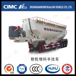 45cbm Vertical Type Bulk Tanker for Cement with High Quality