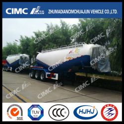 High Quality Cimc Huajun 50cbm Cement Tanker Trailer