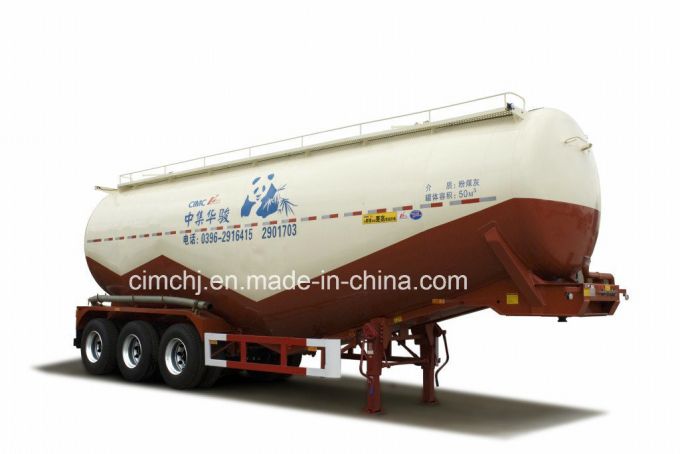 Panda W Type Bulk Cement Tanker Semi-Trailer 