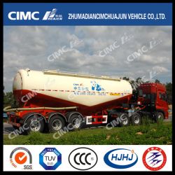 Lightweight Cimc Huajun Bulk Cement Tanker with High Quality Material