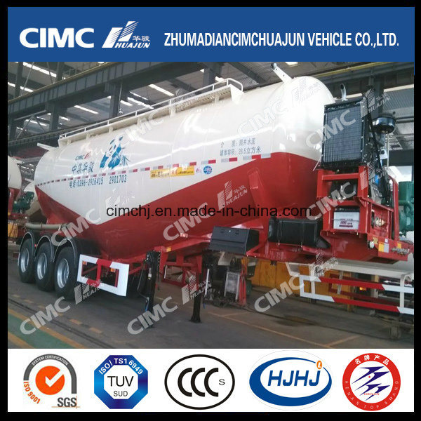 28.5cbm V-Type Cement Tanker with Jilin Air Compressor and Weichai Engine 