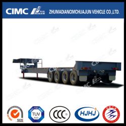 4axle Lowbed Semi Trailer for Oil Drilling