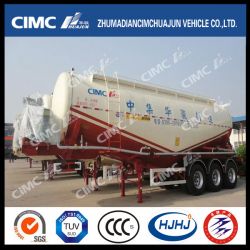Cimc Huajun 3axle 42cbm Anthracite Powder Tanker