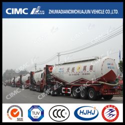 Cimc Huajun 3axle Cement/Powder Tanker Delivered to Customer