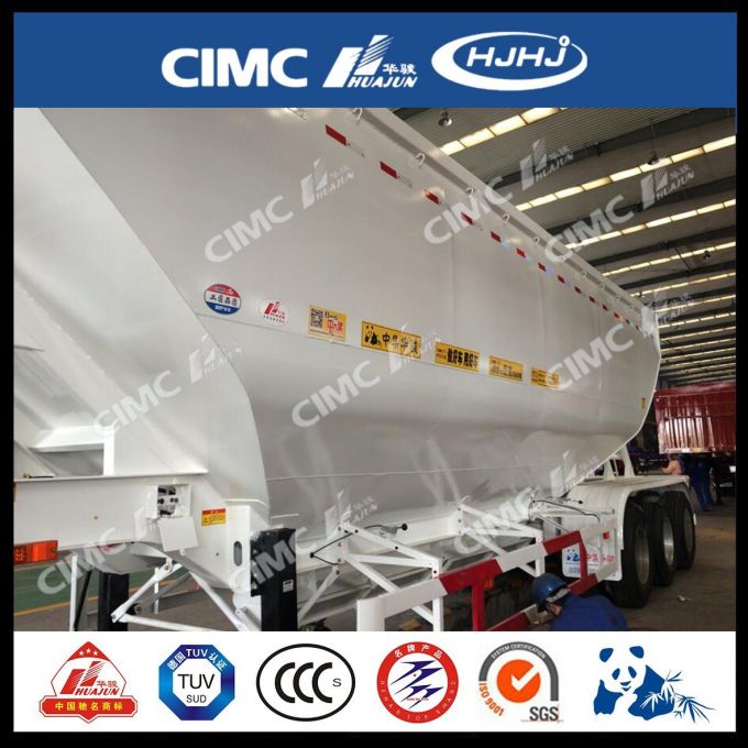 Self Dumping Granular Material Tanker Truck Trailer 