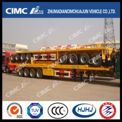 45FT Heavy-Duty Flatbed Semi Trailer