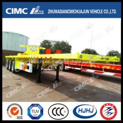 Cimc Huajun Exported Flatbed Trailer (SKD TYPE)