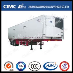 High Quality Cimc Huajun Refrigerated Trailer with Thermo King Air Conditioner