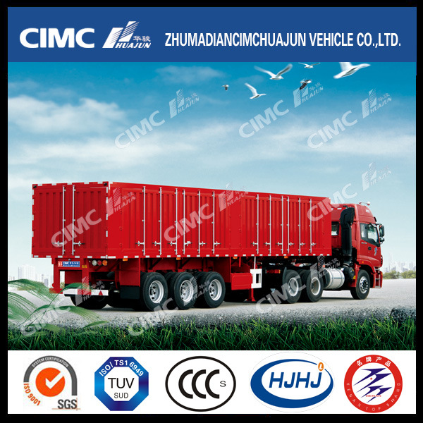 Cargo/Van Semi Trailer with High Load Capacity 