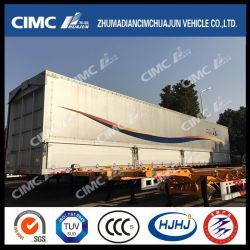 Cimc Hj Stainless Steel Van Type Trailer