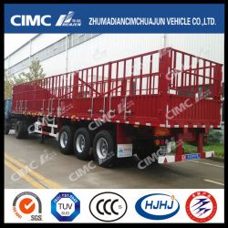 3axle Cargo Stake Semi Trailer with Short Locks