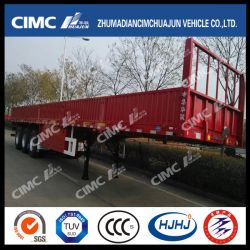 3axle Standard Cargo Fence Semi Trailer with 1.4m Front Wall
