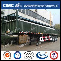 Cimc Huajun Heavy-Duty 800mm-Side-Wall Semi-Trailer with More Load Capacity