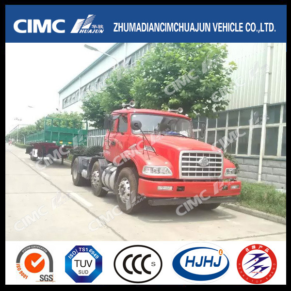 Cimc Huajun Fence Trailer with Imported Tractor 