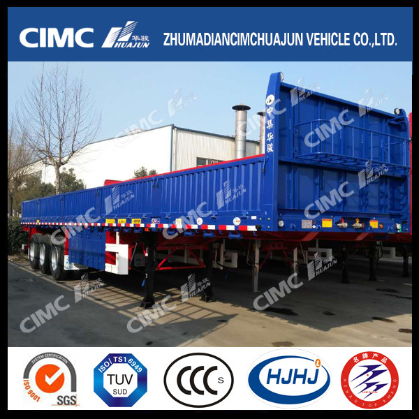 New High Tensile Steel Lightweight 3axle Fence Semi Trailer 