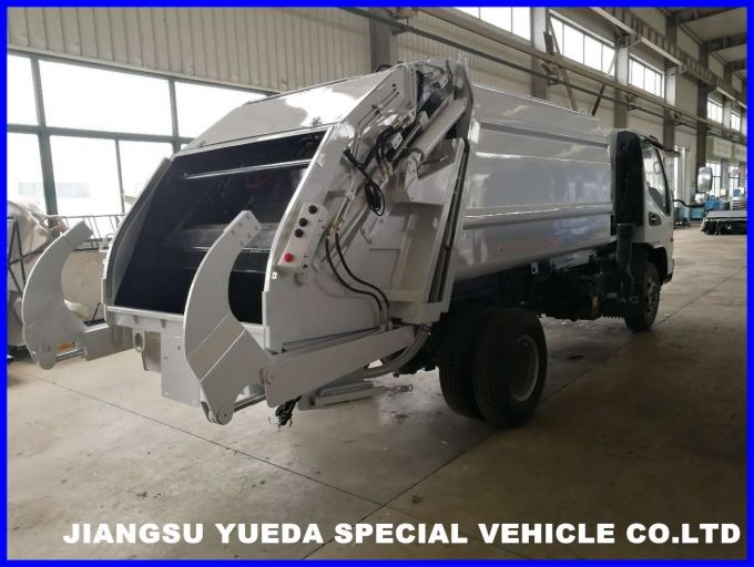 Customized 8-10 M3 Compactor Garbage Truck Refuse Collector Special Vehicle Images 1