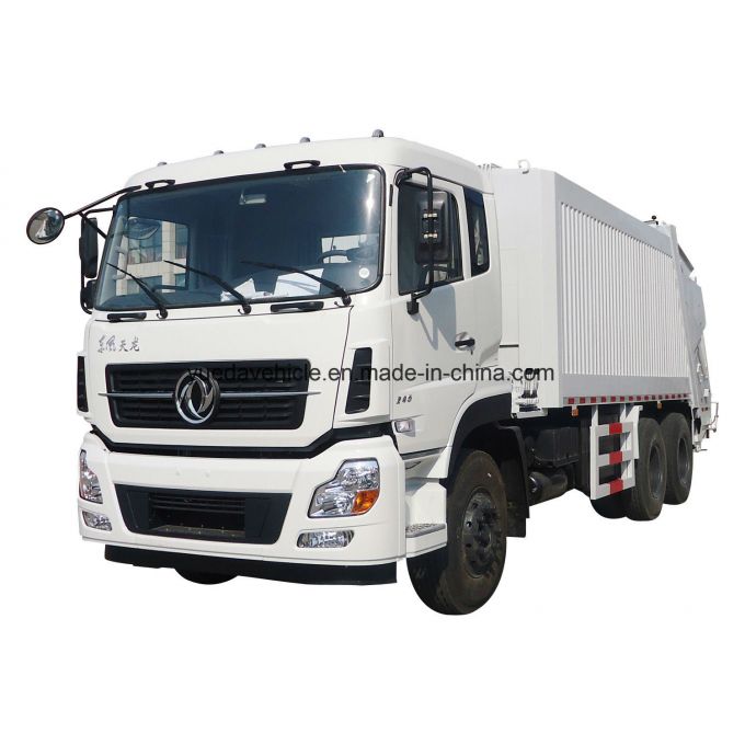 Heavy-Duty Garbage Truck Images 1
