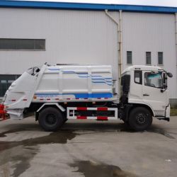 8T Compression Rear Loading Garbage Truck