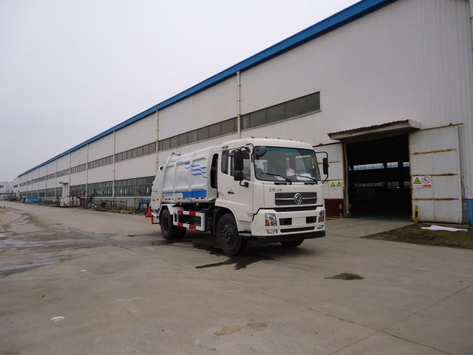 8t Compression Rubbish Truck for Waste Service Images 1