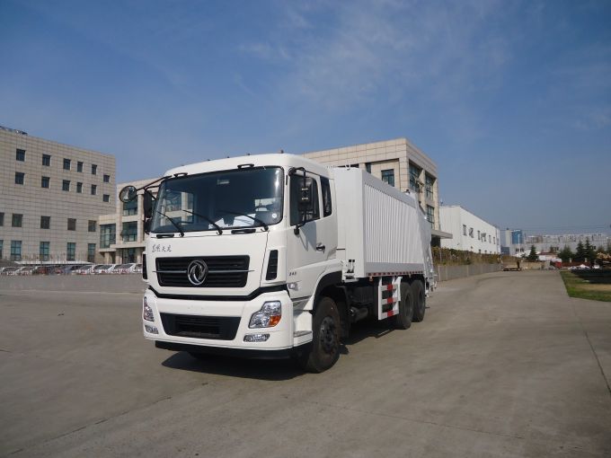 16t Compression Rear Loading Rubbish Truck 