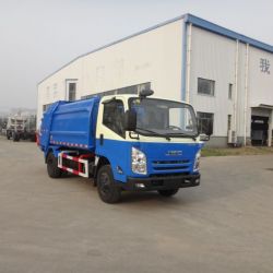 3T Compression Rear Loading Rubbish Truck