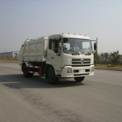 5T Compression Rear Loading Rubbish Truck