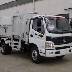 3t Compression Side Loading Garbage Service Truck