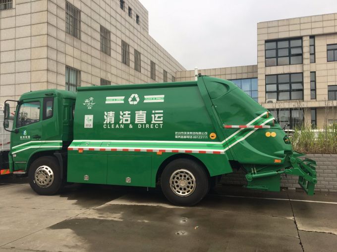 Professional Customized Garbage Truck with Isuzu Hino HOWO Daf Chassis Images 1