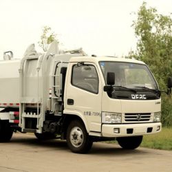 3t Side Loading Garbage Truck with Isuzu Chassis