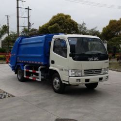 Dongfeng 6.5m3 Garbage Truck, Rear Loader, 3t Payload, Low Price