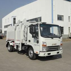 3t Compression Side Loading Garbage Truck