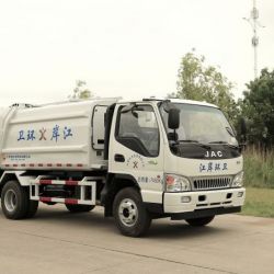 JAC Small Garbage Truck, Rear Loading & Side Loading, 3t Payload, Low Price.