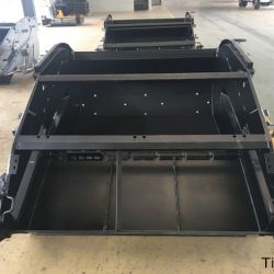 Customized Garbage Bin for 3t Garbage Truck