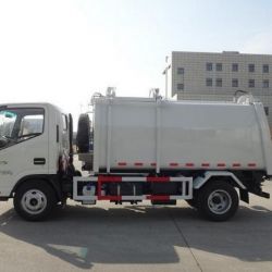 3t Compression Side Loading Rubbish Truck