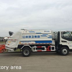 8t Refuse Collection Rubbish Compactor Truck