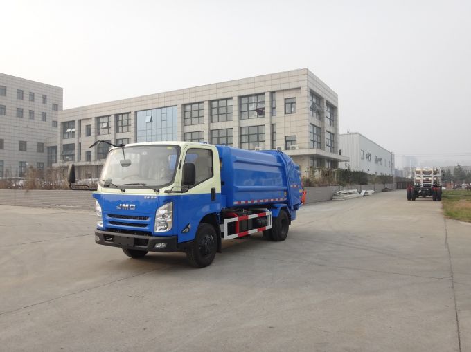 Jmc Garbage Truck, Rear Loader, 3t Payload, Low Price 