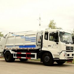 Dongfeng Compactor Garbage Truck, Rear Loader, 8-10m3, Payload 8t