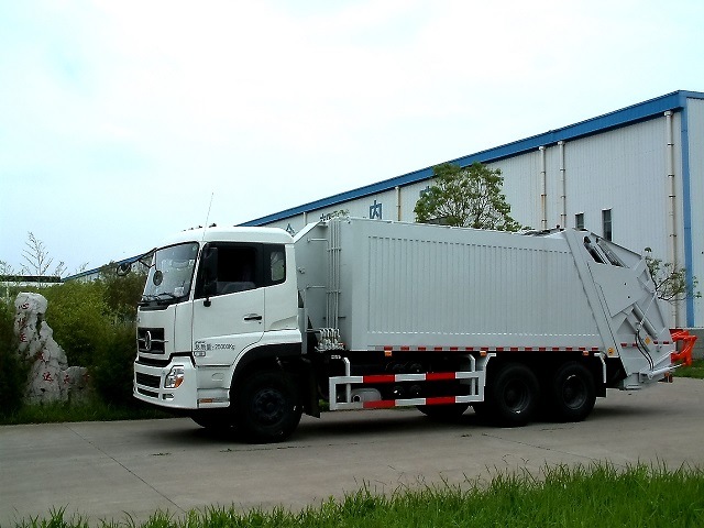 Big Dongfeng Garbage Truck, Compactor 20m3, Payload 16t Images 1