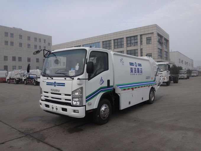 Isuzu 6.5m3 Garbage Truck, Rear Loader, 3t Payload, Low Price 