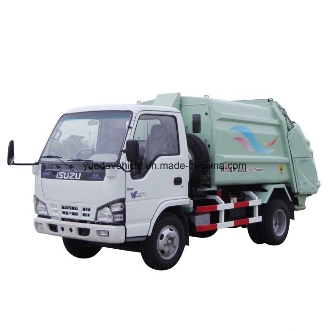 Small Garbage Truck Isuzu Chassis 