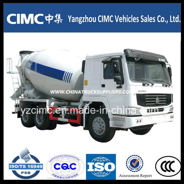 9cbm Heavy Duty Concrete Mixing Truck with HOWO Chassis 