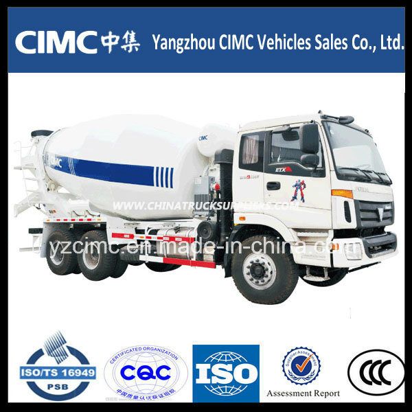 Foton 12m3 375HP 6X4 Concrete Mixer Truck 