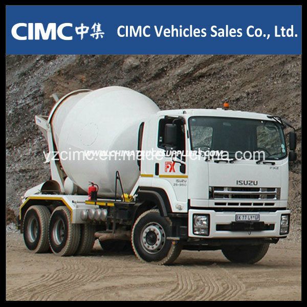 Isuzu Qingling Vc46 Mixer Truck with 8-12 M3 Mixer Tank 