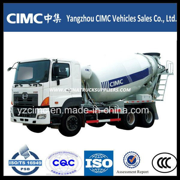 Hino 6*4 Concrete Mixer Truck for Engineering Machinery 