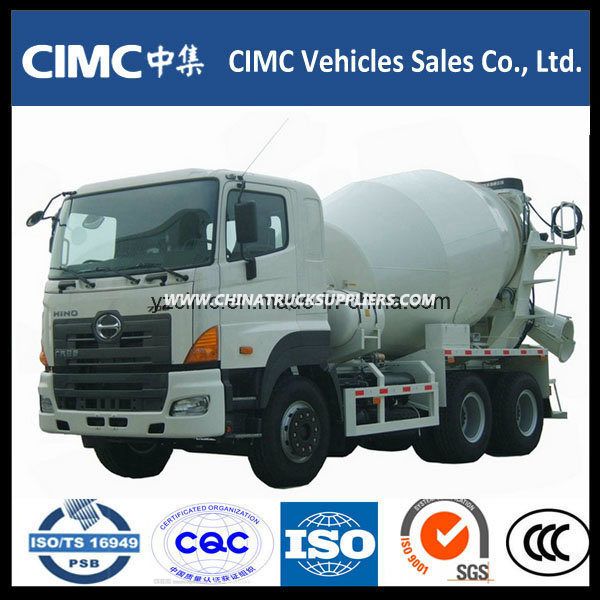 Hino 8-12 M3 6X4 Concrete Mixer Truck 