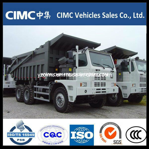 Sinotruk HOWO 6X4 420HP 70 Ton Mining Dump Truck 